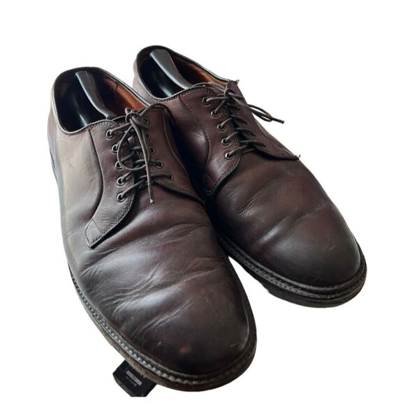 Alden New England Dress shoes Brown Low top Laceup Men's 12E Wide Nice